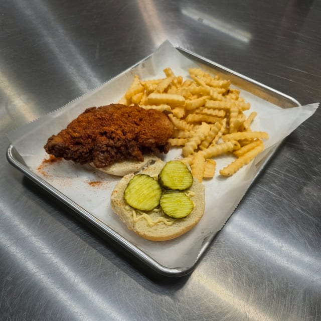 Nashville Hot Chicken Sandwich.