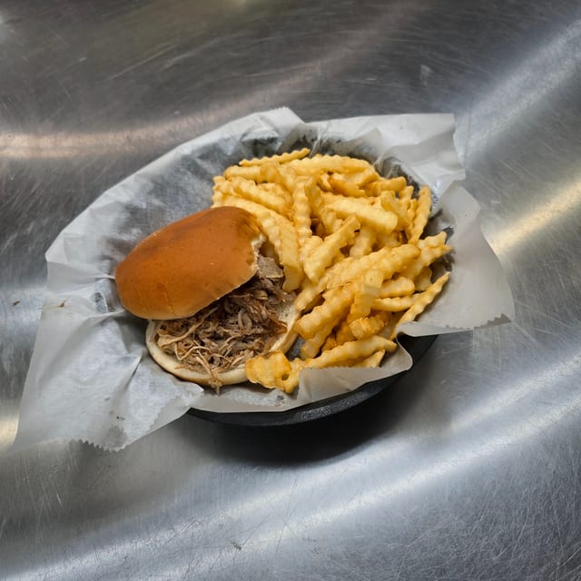 Kids BBQ Sandwich.