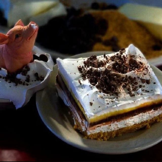 Piggy Pudding.