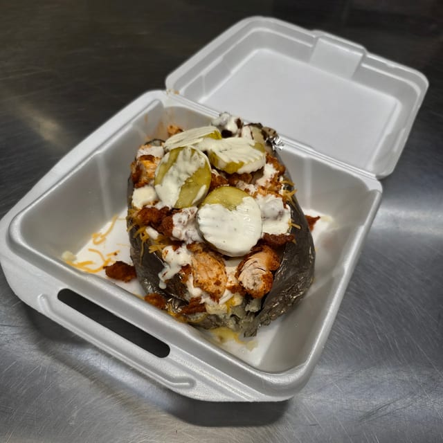 Nashville Hot Chicken Potato.